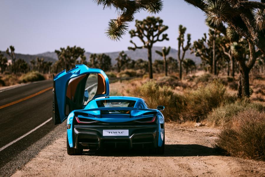  Rimac C_Two California Edition 2018 года  (фото 5 из 14)